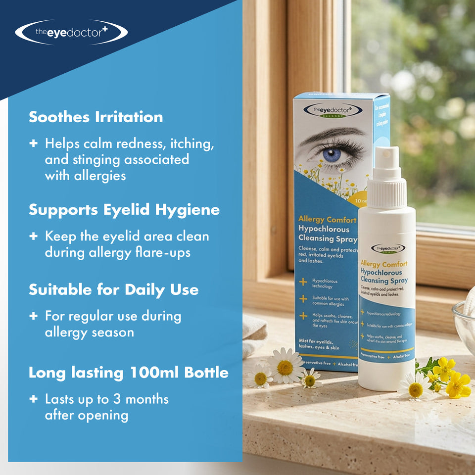 The Eye Doctor Allergy Comfort Hypochlorous Cleansing Spray
