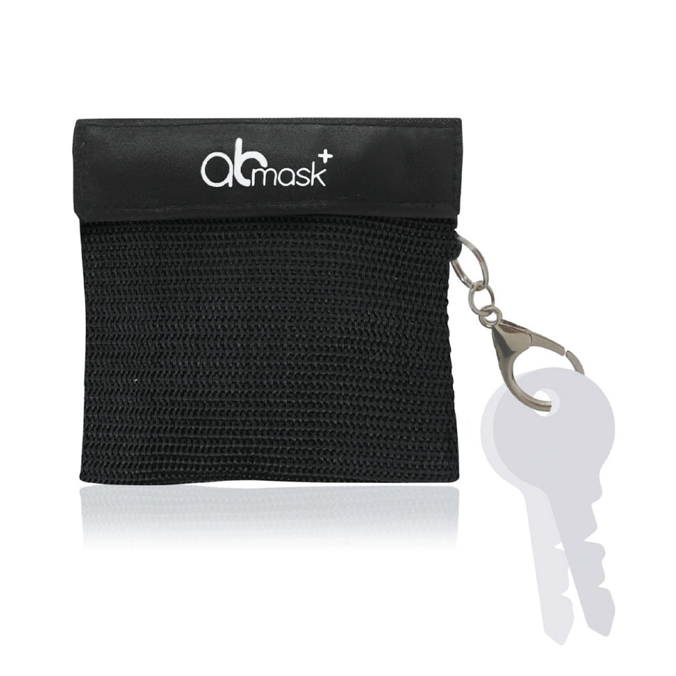 AB Mask Keychain Carrybag