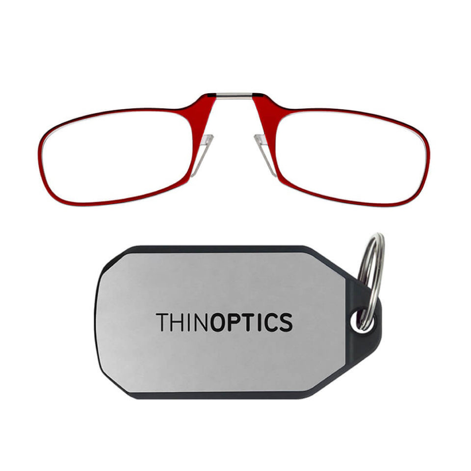 ThinOptics Reading Glasses & Keyring Case