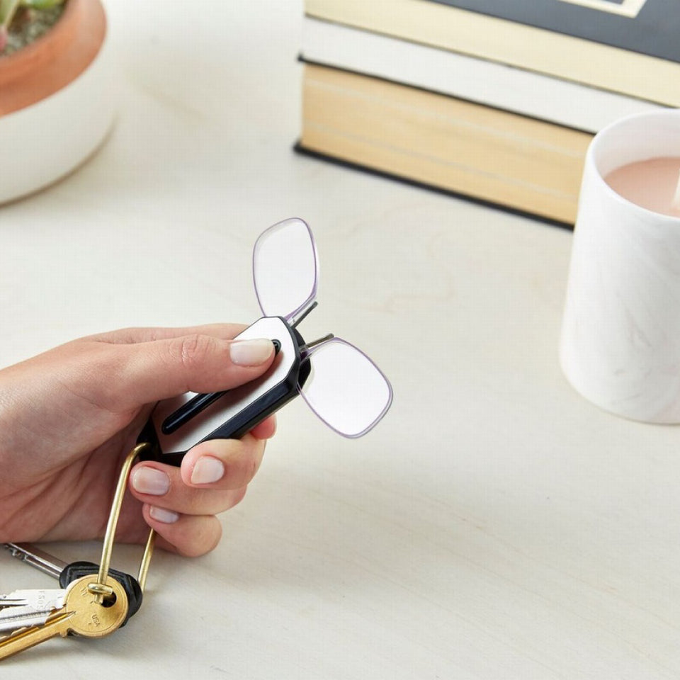 ThinOptics Reading Glasses & Keyring Case