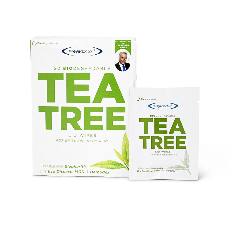 The Eye Doctor Tea Tree Oil Eyelid Wipes