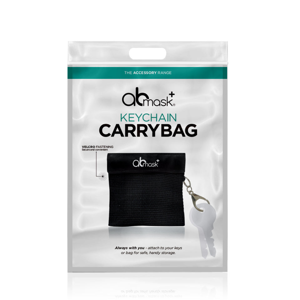 AB Mask Keychain Carrybag