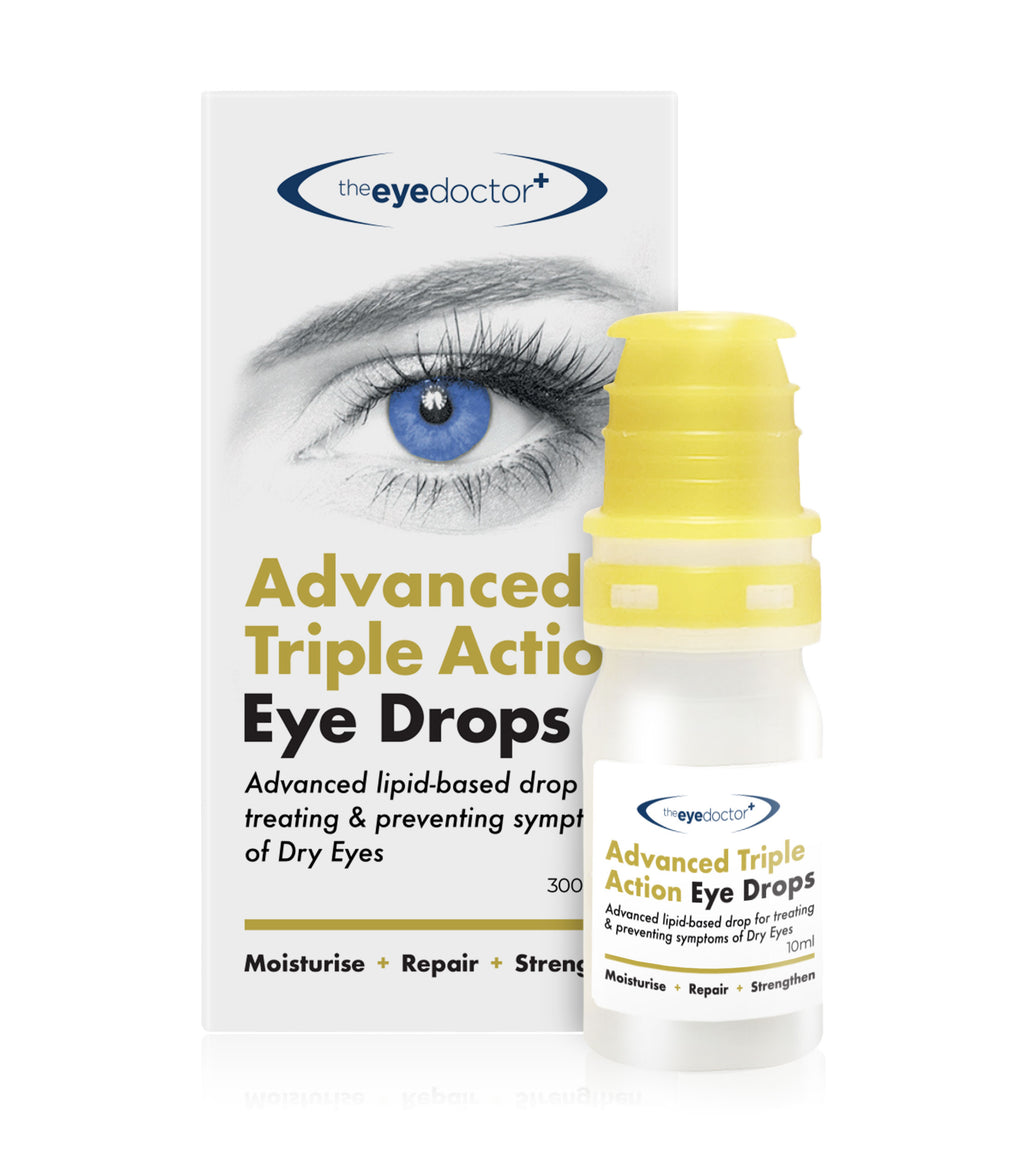 NEW The Eye Doctor Advanced Triple Action Eye Drops is ready to set a