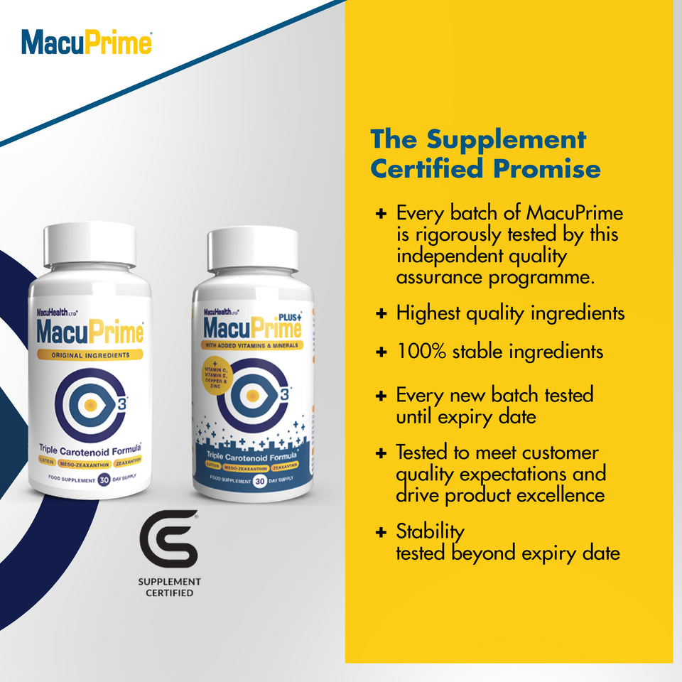 MacuPrime® Supplements