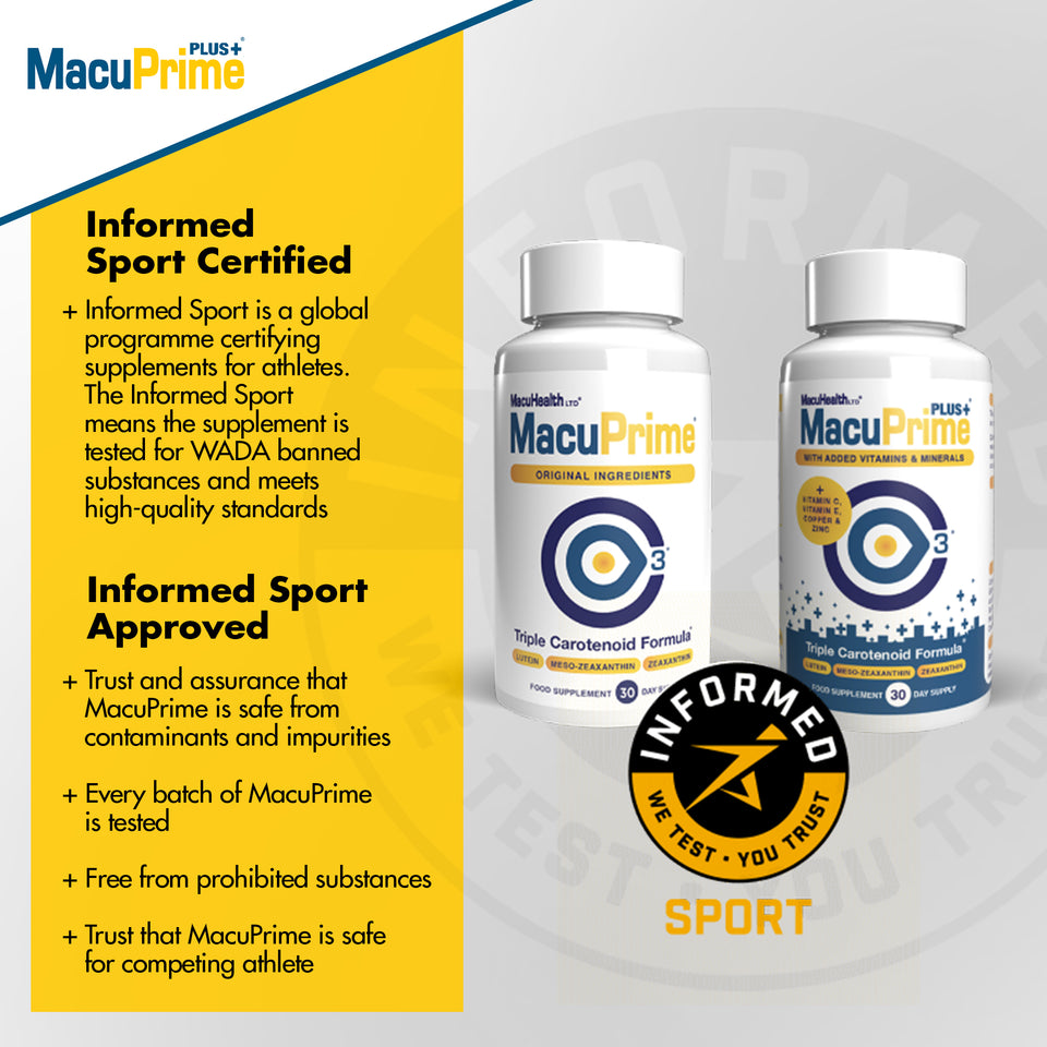 MacuPrime PLUS+® Eye Health Supplements