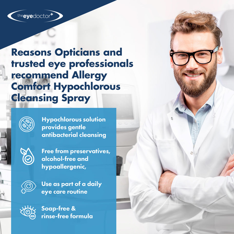 The Eye Doctor Allergy Comfort Hypochlorous Cleansing Spray