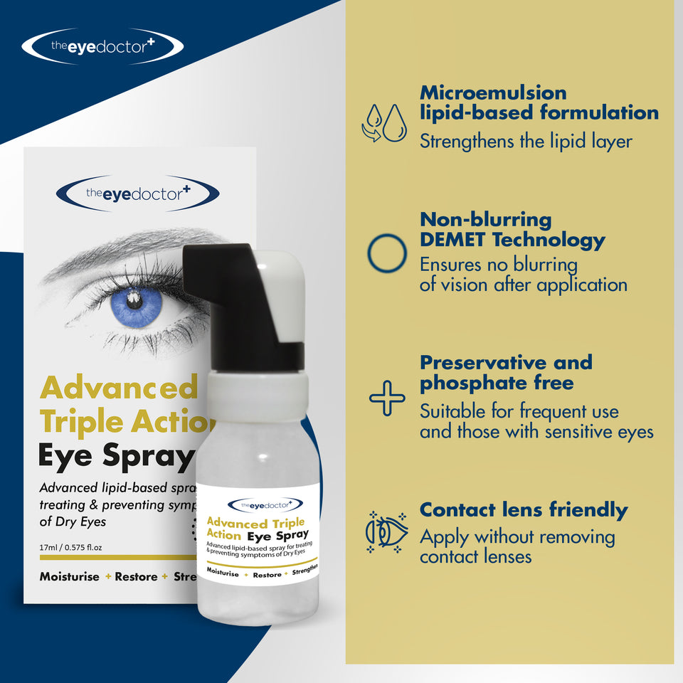 The Eye Doctor Advanced Triple Action Eyelid Spray