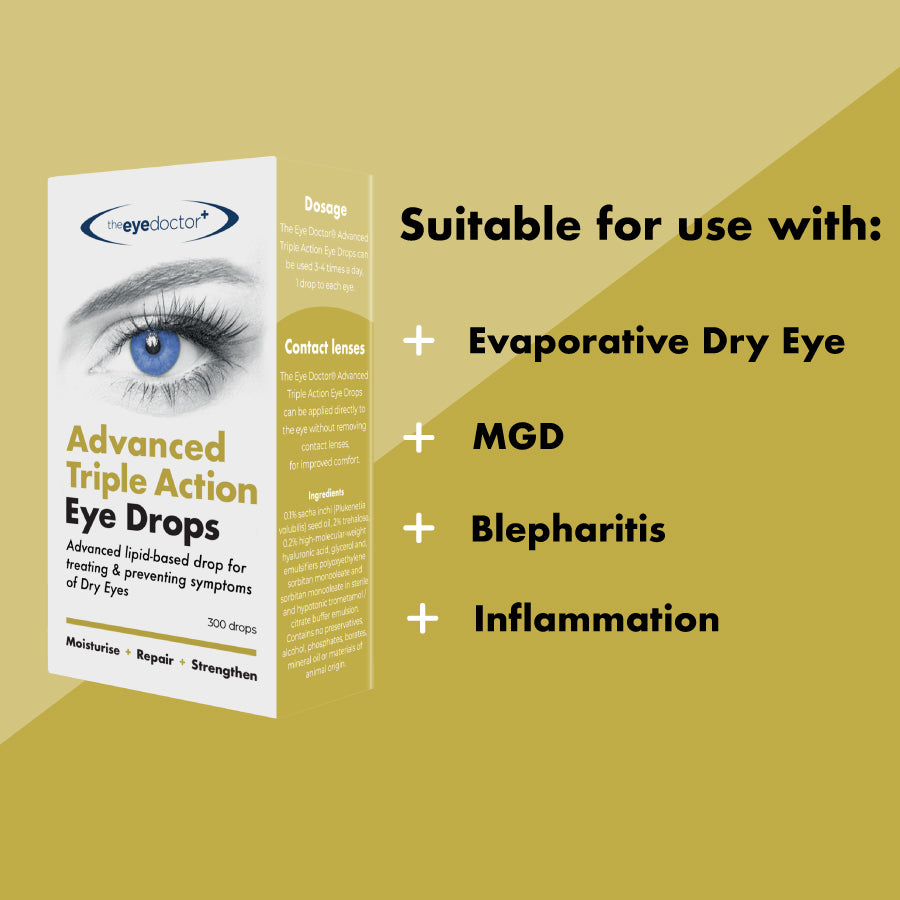Triplex Advanced The Eye Doctor Advanced Triple Action Eye Drops