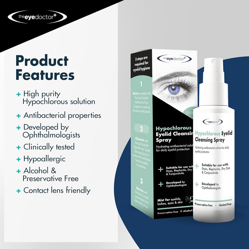 The Eye Doctor Hypochlorous Eyelid Cleansing Spray