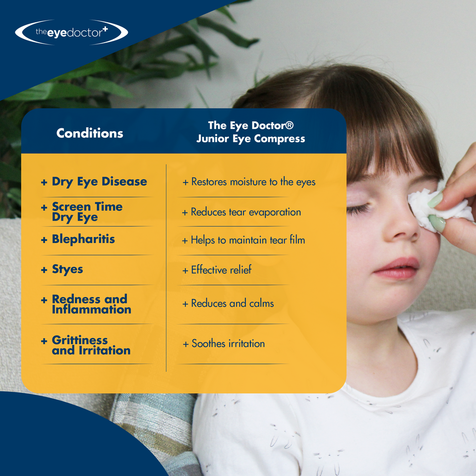 The Eye Doctor Junior® Antibacterial Eye Compress