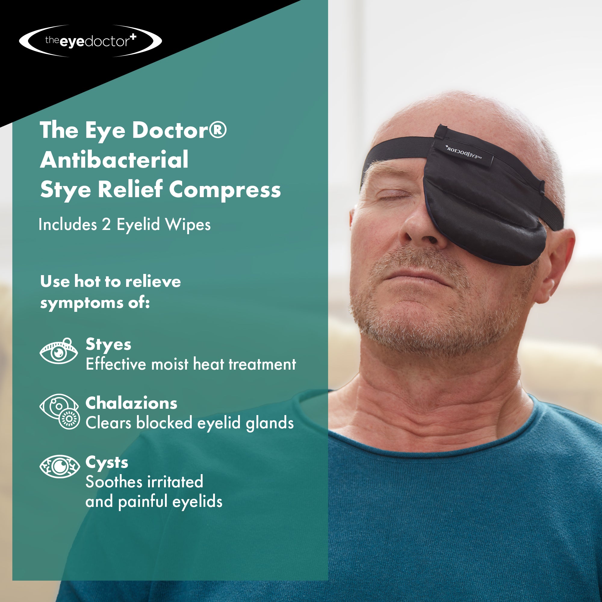 The Eye Doctor Hot & Cold Eye Compress For Eye Conditions