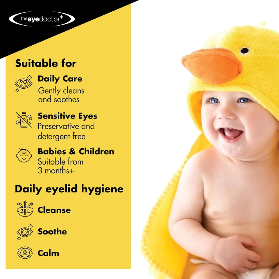 The Eye Doctor Eyelid Wipes For Babies