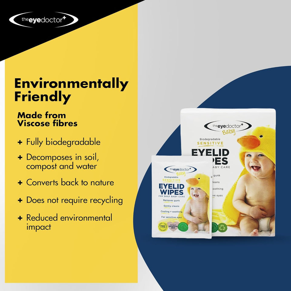 The Eye Doctor Eyelid Wipes For Babies