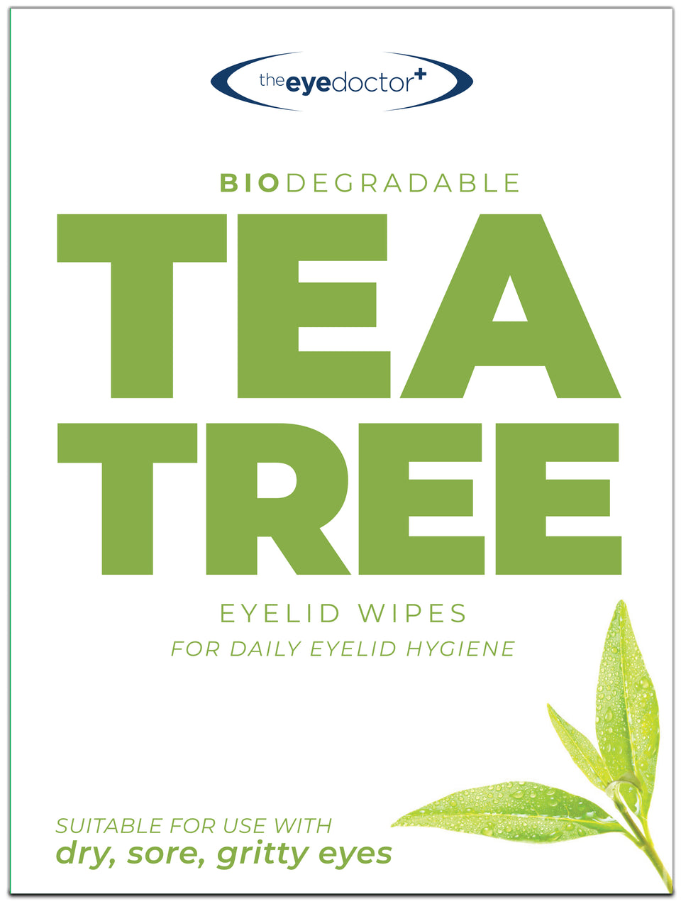 The Eye Doctor Tea Tree Oil Eyelid Wipes