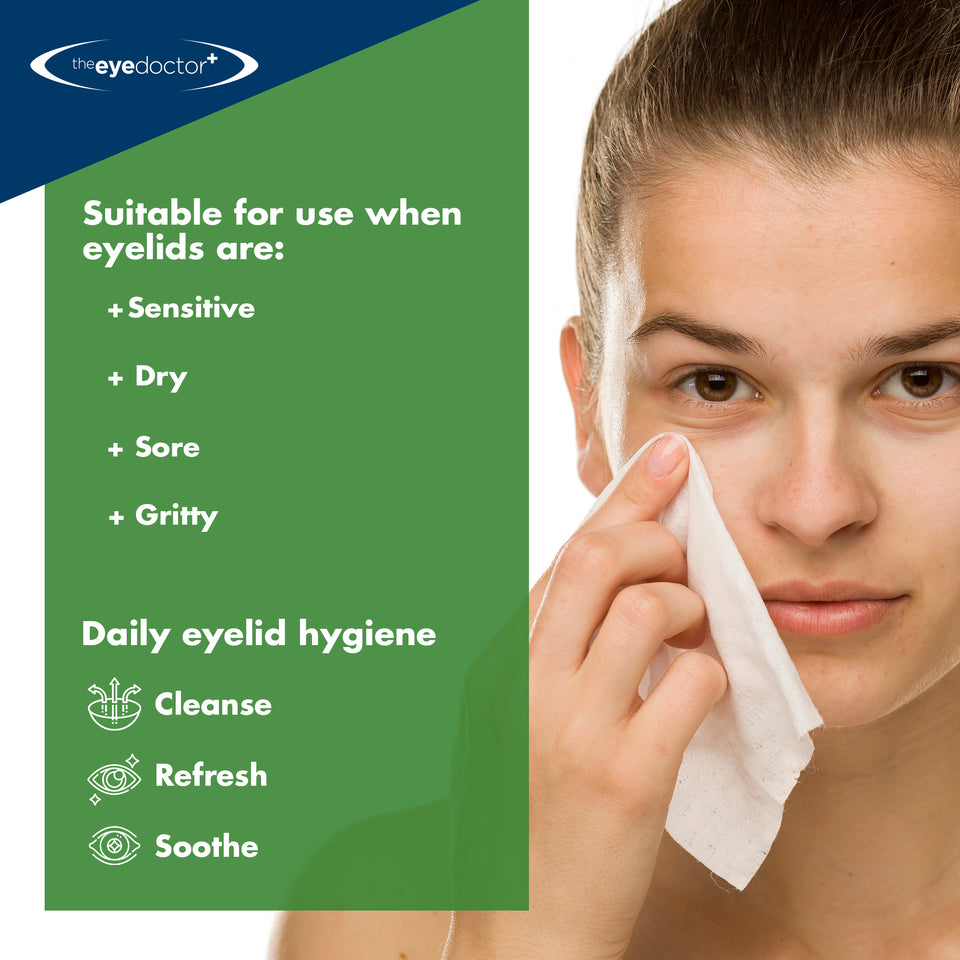 The Eye Doctor Tea Tree Oil Eyelid Wipes