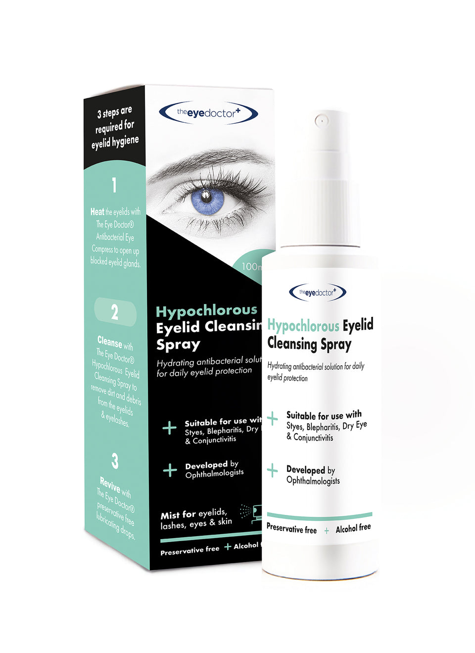 The Eye Doctor Hypochlorous Eyelid Cleansing Spray