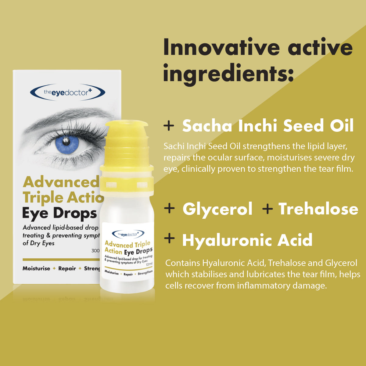 Triplex Advanced The Eye Doctor Advanced Triple Action Eye Drops