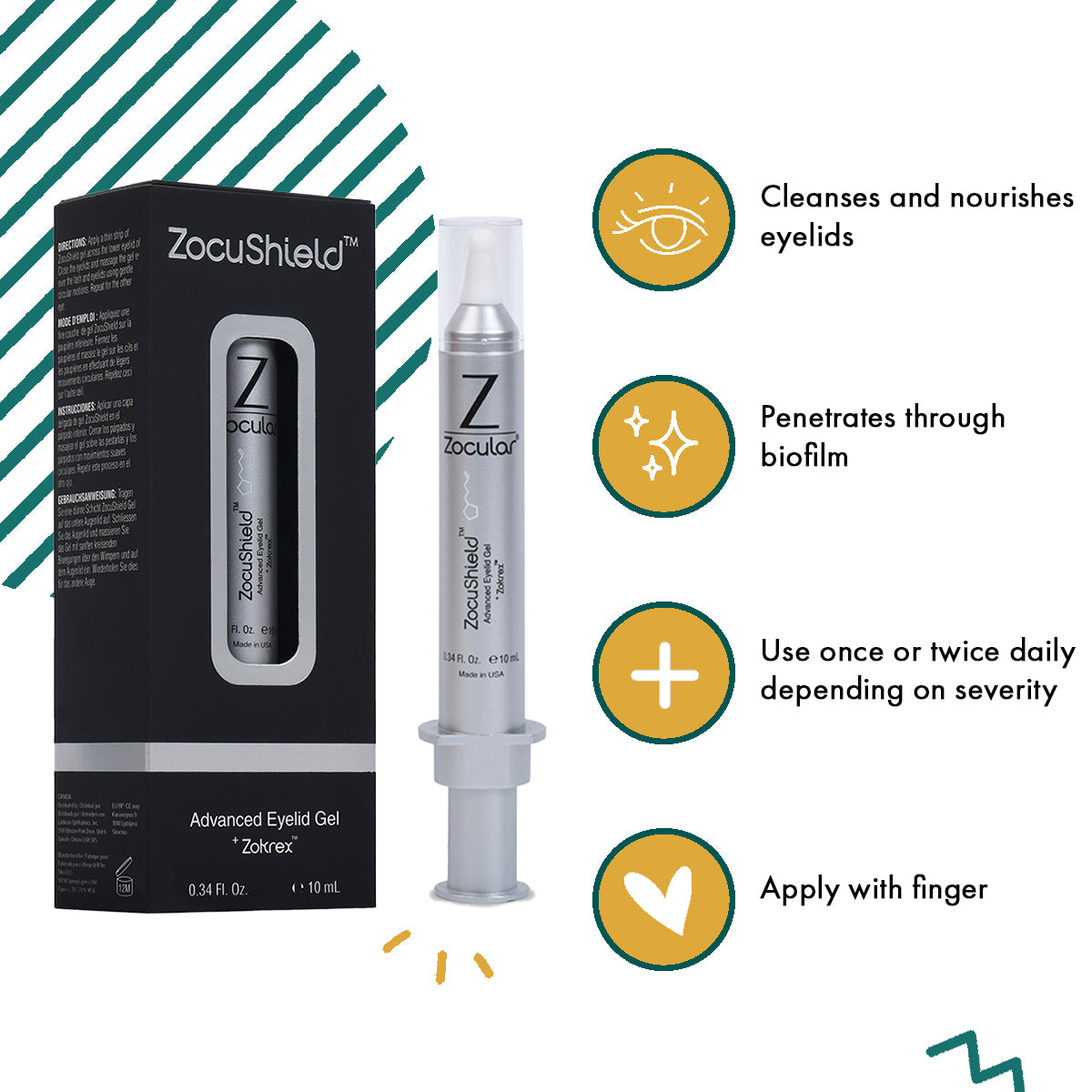 Zocol Zocular ZocuShield Eye Gel