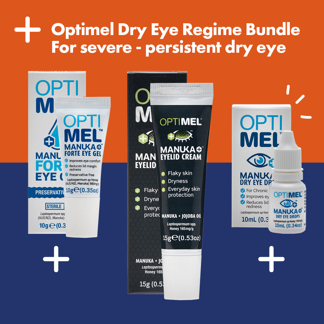 Optimel Dry Eye Regime Bundle For Severe And Persistent Dry Eye 5392